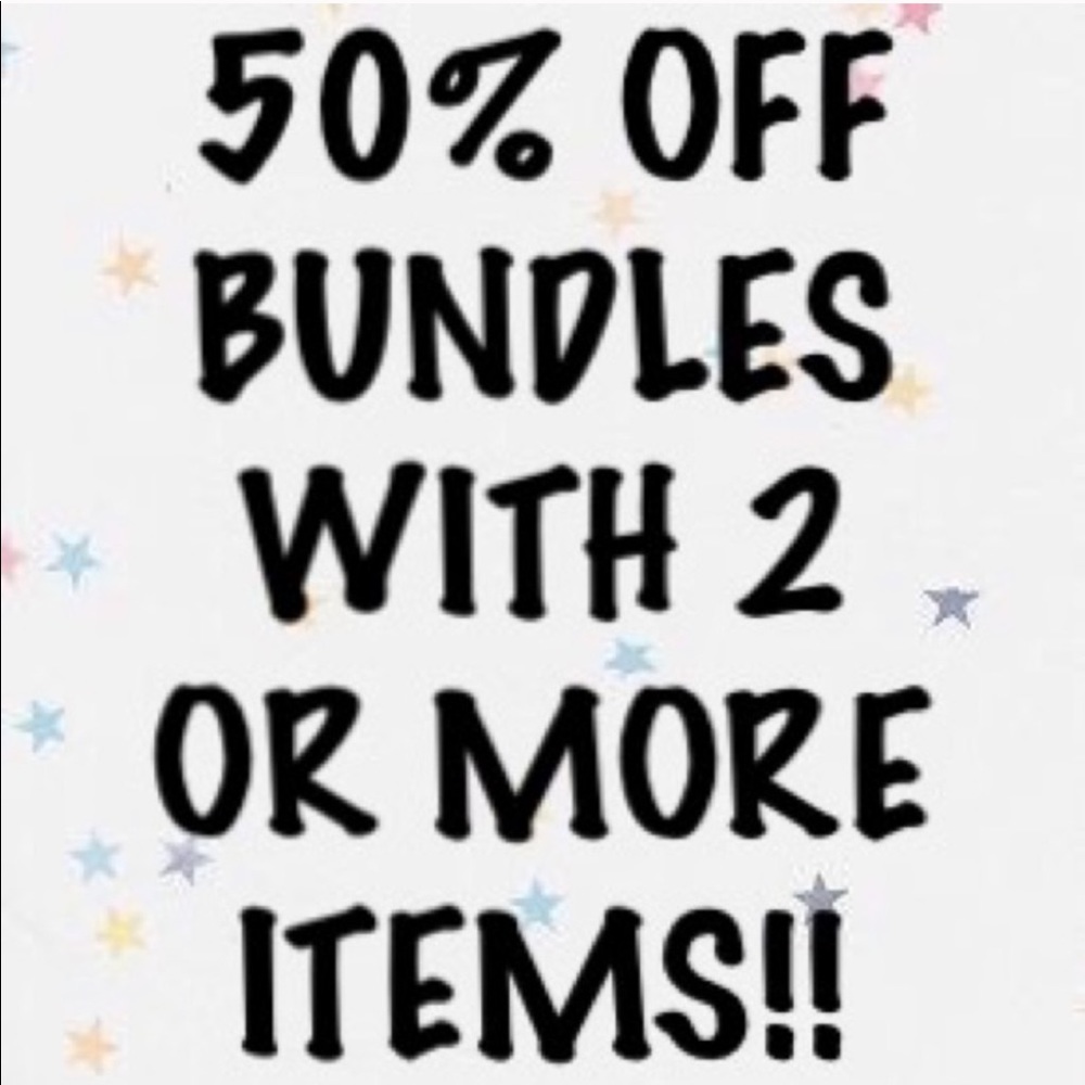 50% off EVERYTHING